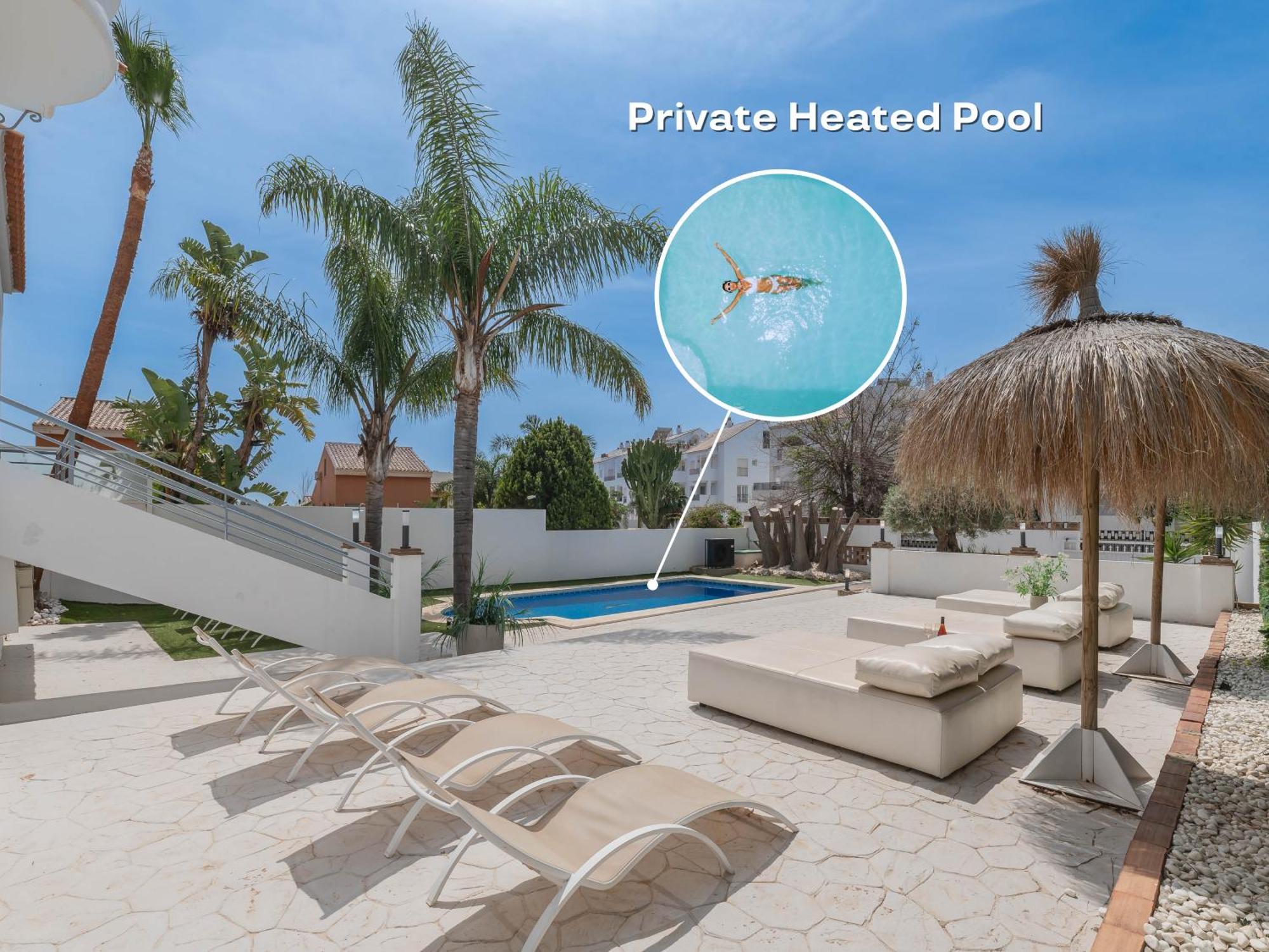 Vacation Marbella I Sunny Camelia Villa Heated Pool, Recently Renovated, Best Residential Neighborhood In Benalmadena, Short Walk To The Beach, Cinema Room ภายนอก รูปภาพ