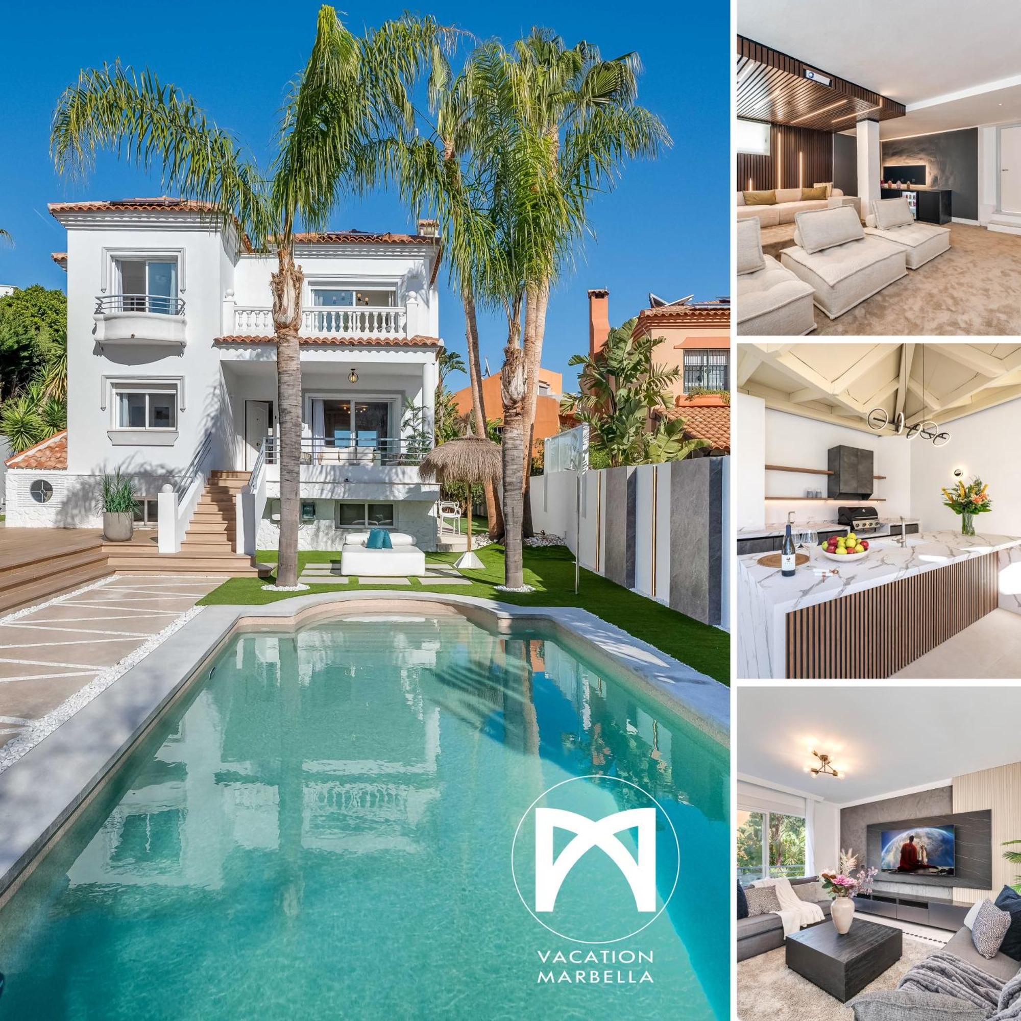 Vacation Marbella I Sunny Camelia Villa Heated Pool, Recently Renovated, Best Residential Neighborhood In Benalmadena, Short Walk To The Beach, Cinema Room ภายนอก รูปภาพ
