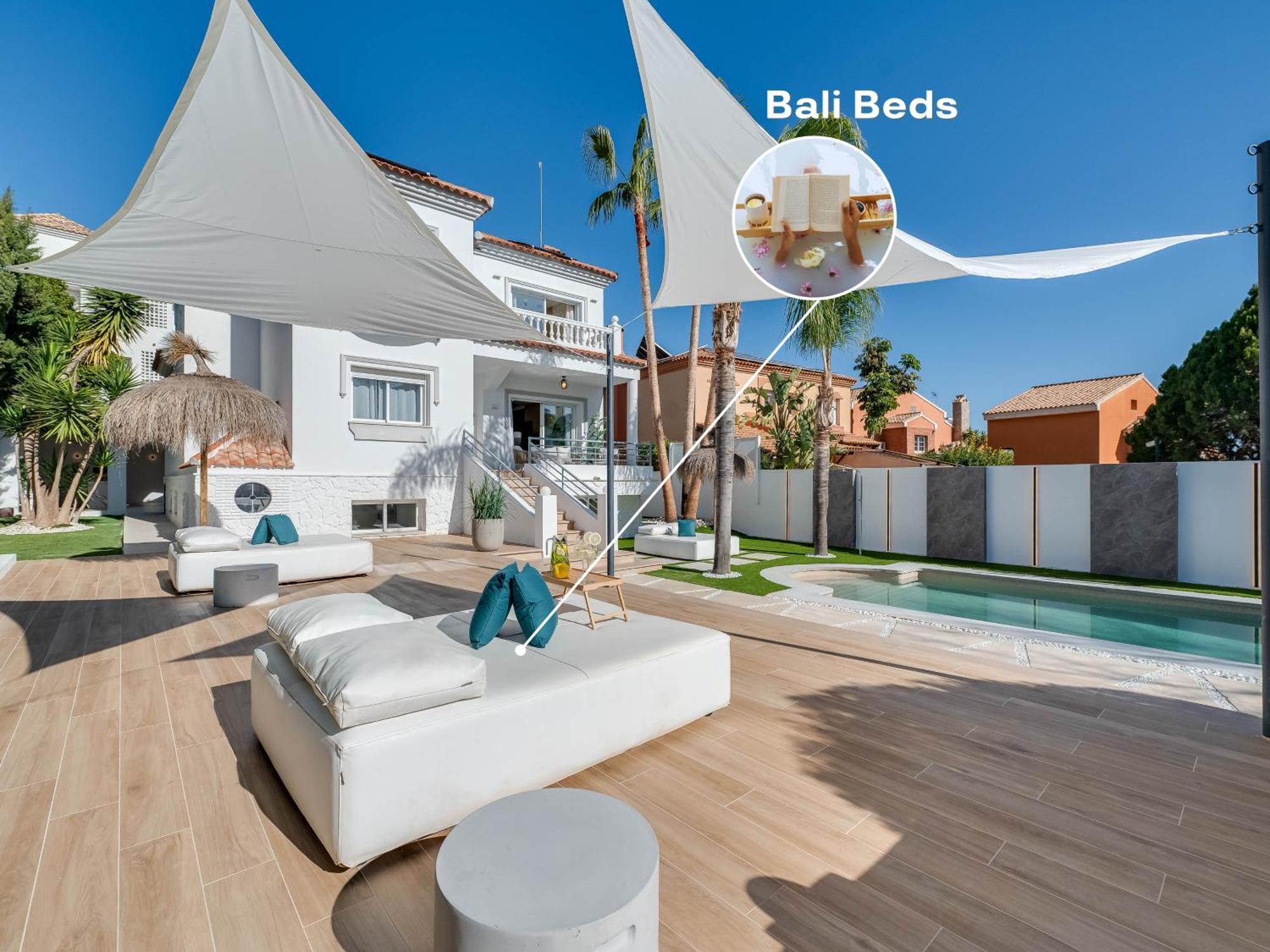 Vacation Marbella I Sunny Camelia Villa Heated Pool, Recently Renovated, Best Residential Neighborhood In Benalmadena, Short Walk To The Beach, Cinema Room ภายนอก รูปภาพ